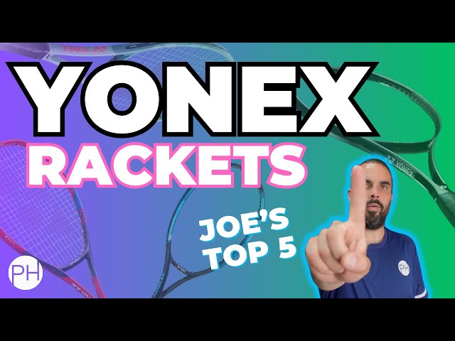 REVIEW: TOP 5 YONEX RACKETS | Tennis Coach | Racket Review | PH Tennis