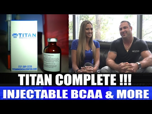 TITAN COMPLETE | INJECTABLE BCAA & MORE!!!