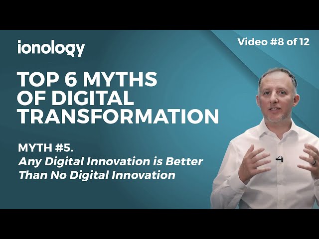 Top 6 Myths Exposed - Myth #5. 2020 Digital Transformation Free Course.