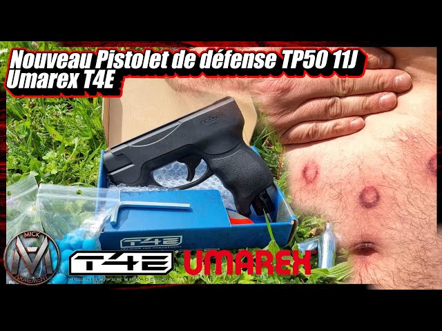 Umarex TP50 Compact T4E Defense Pistol! I get shot!