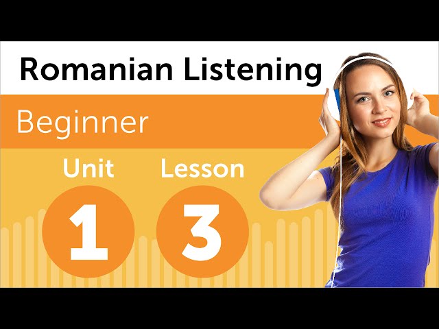 Romanian Listening Practice - Getting Some Groceries in Romania