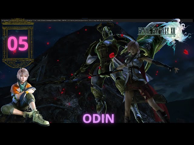 Final Fantasy XIII Parte 5 Odin