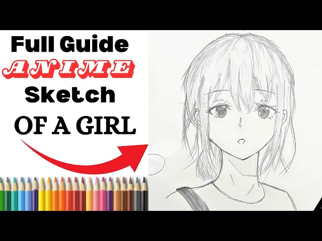 Draw an Anime Girl Like a PRO in Minutes! | Step BY Step Tutorial For Beginners