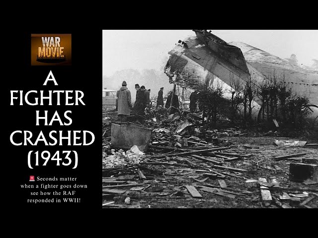 ✈️ A Fighter Has Crashed (1943) - RAF Instructional Film | WWII Aviation Training