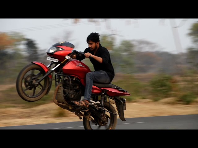 ADDICTED to stunts 🔥 | wheelie | pulsar150 | Dooba Rahu sada