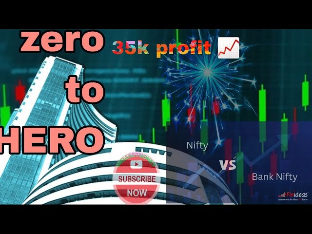 Intraday live trading  Day 19  Bank nifty live trading  35k+ Profit