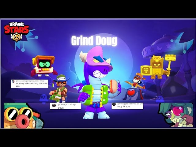 Lets Grind Doug | 3 Doug Suggestion On Post | Alone Knight is live 🔴. #brawlstars #shorts