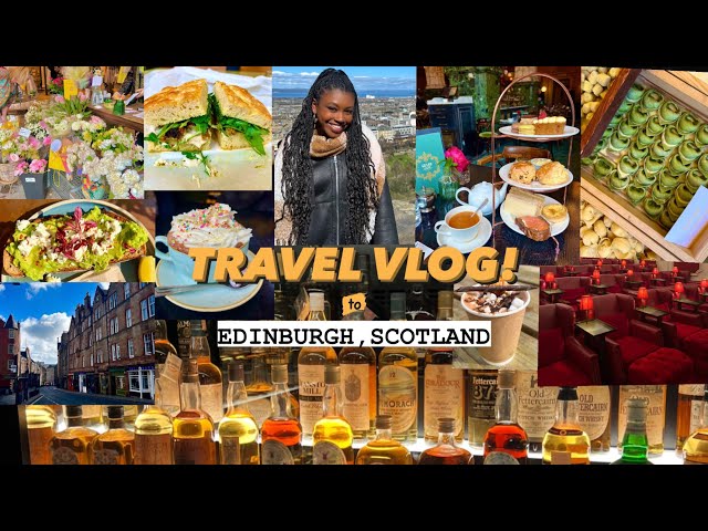 TRAVEL VLOG!! 🧳 come with me on my first ever solo trip… to edinburgh, scotland!!