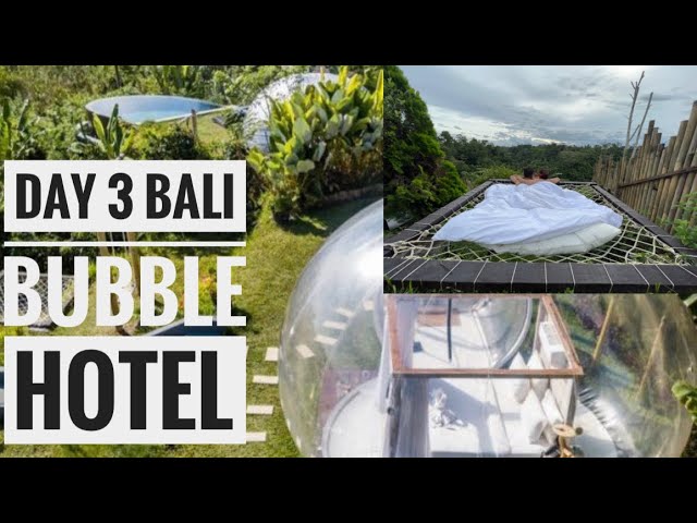 Bubble Hotel | Bali | Ubud | Day 3 in Bali | Vlog