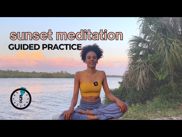 5 Min Guided Evening Meditation for Relaxation and Better Sleep