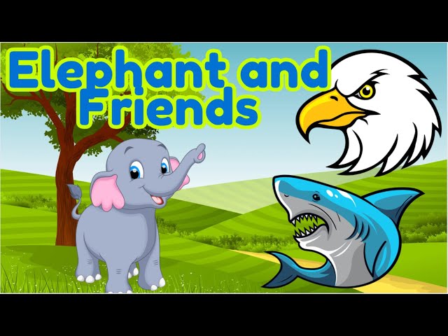 Fun with Elephant & Friends! 🎵 ABC Songs + Nursery Rhymes Compilation