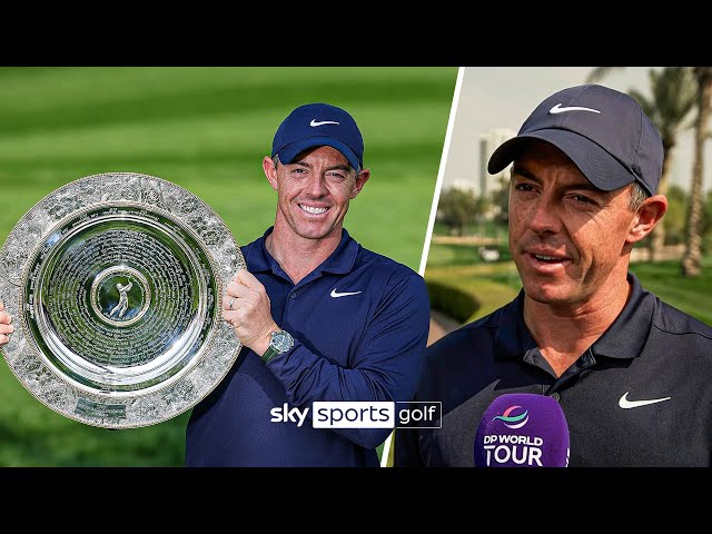 Rory McIlroy discusses his 2025 goals and reacts to winning the Seve Ballesteros award 🏆