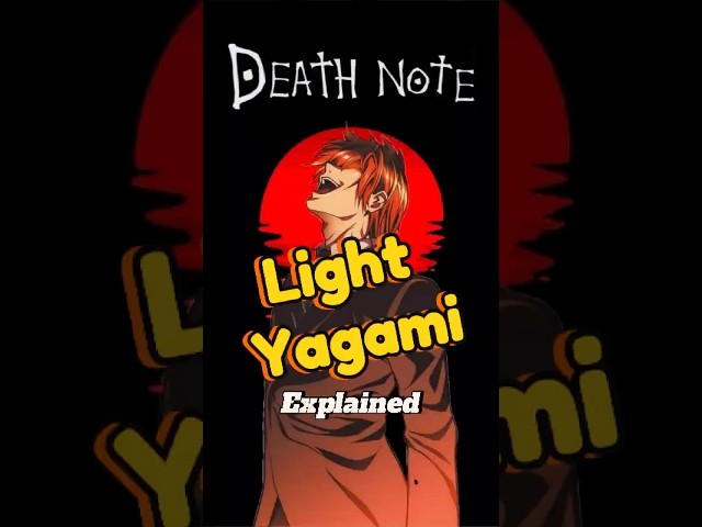 Light Yagami | Character Analysis 😇 HERO or VILLAIN?