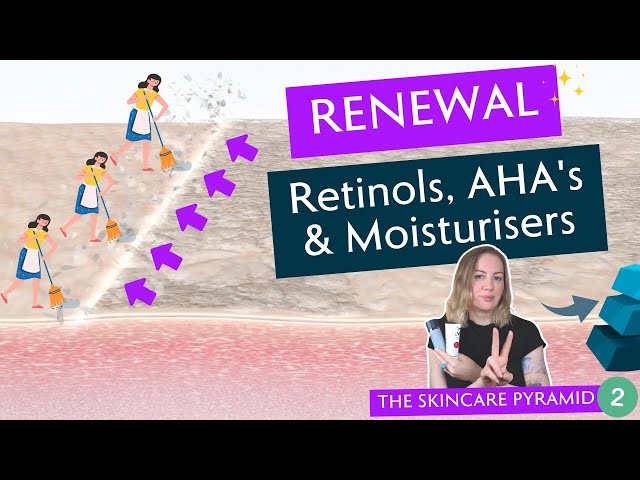 Using Retinols, AHA's & Moisturisers To Renew Your Skin (The Skincare Pyramid Pt.2)