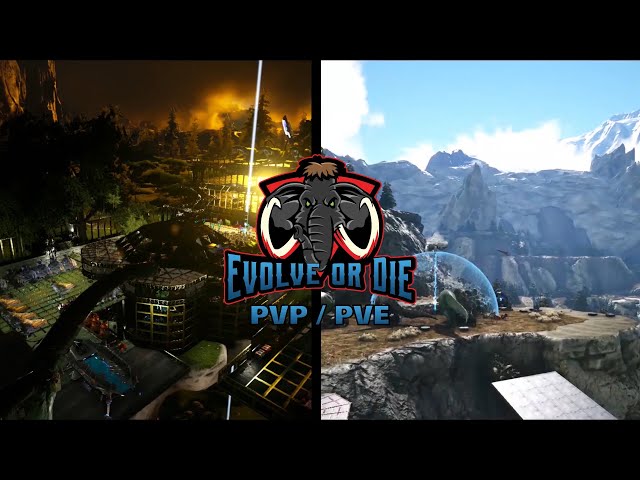 Evolve or Die 10x  PVP and 10x PVE server ad