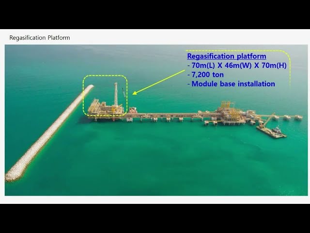 Topside Regasification Platform Module Fabrication in Thailand