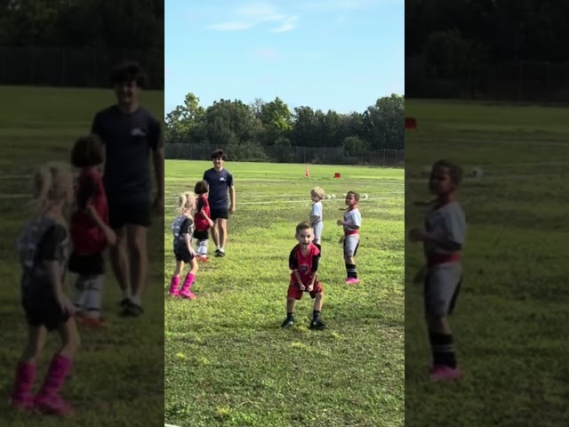 Dash cooks 2 defenders! Watch the dance at the end #kidsvideo #kids #soccer #funny #humor #sports