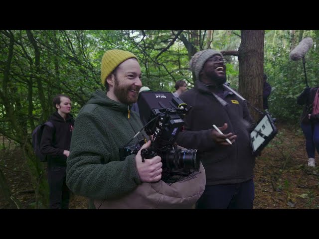 Acting students work with filmmaker Anderson West