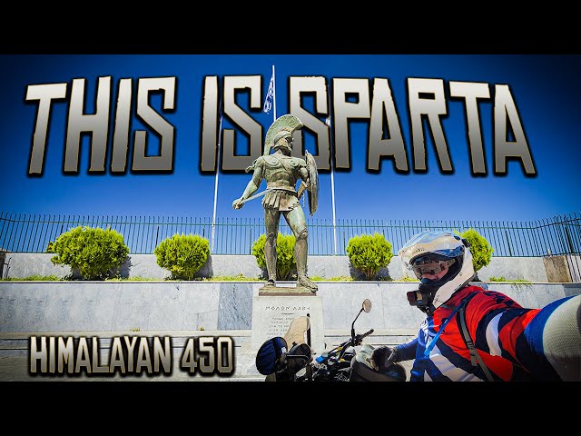 Sparta. Southernmost place of my MOTORCYCLE ADVENTURE |S4 Eps53| #himalayan450 #motorcycleadventure