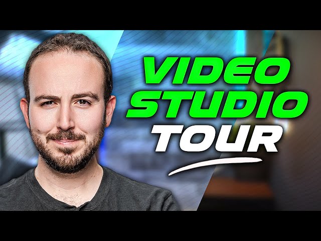 YouTube Studio Background Ideas - Small Studio Setup & Tour