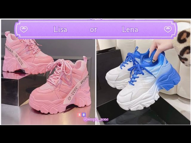 Lisa 🔥 or Leena ✨: The Ultimate Fashion Face-Off! 🏆 #lisaorlena #lisa #lena #viral #fashion 💄💋👠👝💍