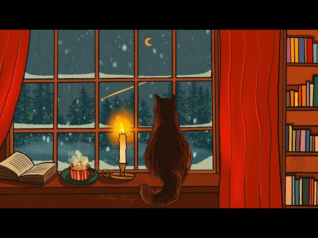 make a wish - cozy jazz playlist for a peaceful winter evening counting stars