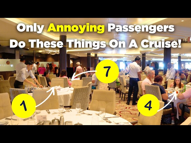 Annoying Cruise Habits That Drive Me Crazy! 🚢😤