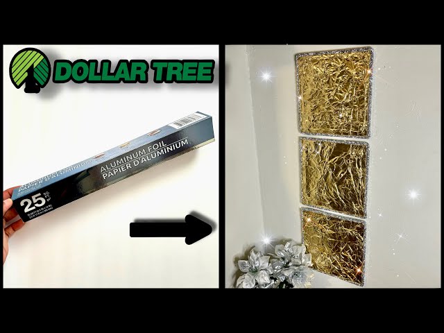 Get Creative With Aluminum Foil DIY Projects To Try At Home | Dollar Tree DIY's