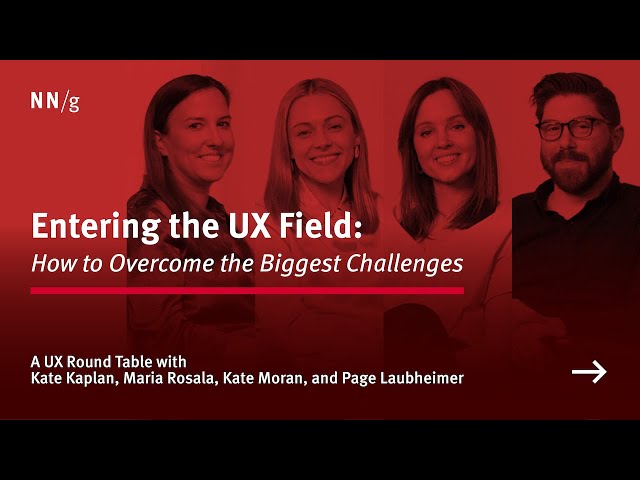 Entering the UX Field: How to Overcome the Biggest Challenges