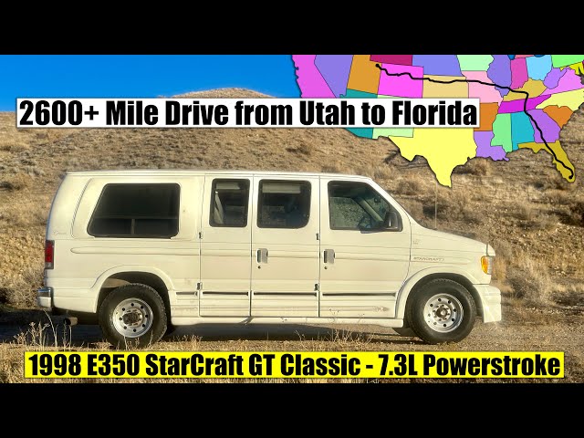 Driving a Starcraft E350 Powerstroke Van 2600+ Miles Home