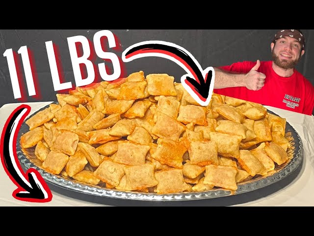 EATING 350 PIZZA ROLLS TO CELEBRATE 350,000 FOLLOWERS ON INSTAGRAM !!