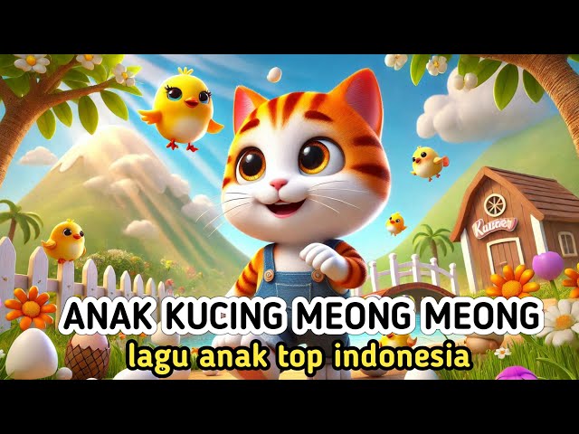 ANAK KUCING MEONG MEONG - LAGU ANAK ANAK - LAGU ANAK INDONESIA POPULER // YOYOYO KIDS