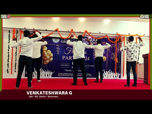 Best Lazy Dance | B.Com Students , Funny Act, Emotionless Dance | VGI Fresher Party 2024