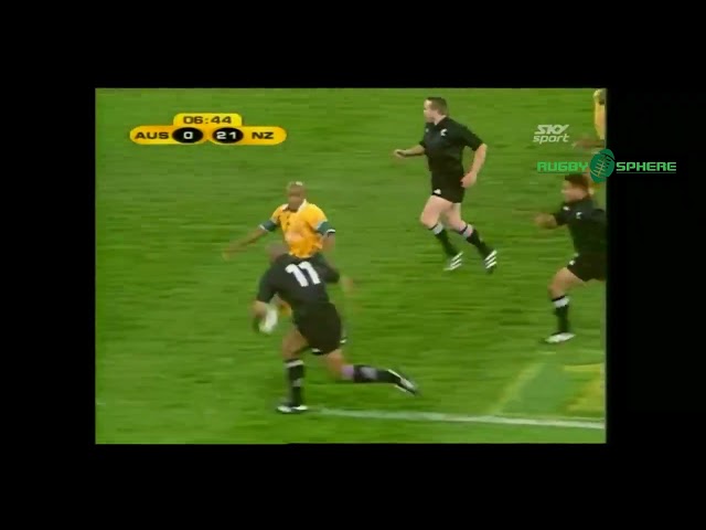 Rugby Jonah Lomu VS George Gregan Plaquage (Nouvelle Zélande - Australie 2000)