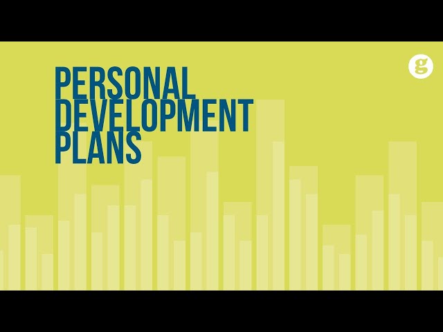 Personal Development Plans