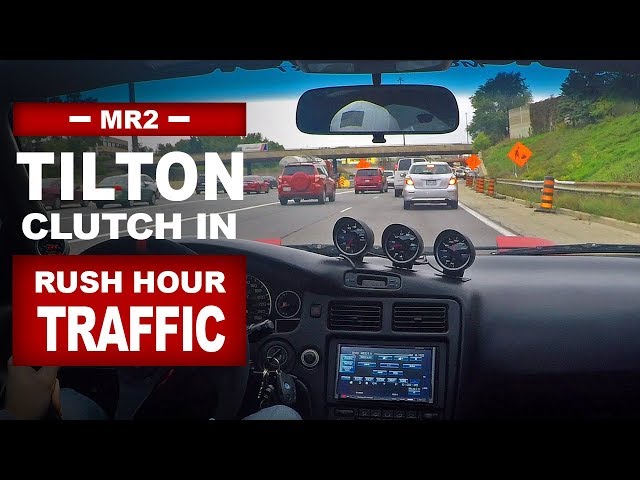 Driving In Rush Hour Traffic... With A Tilton Twin Plate Race Clutch