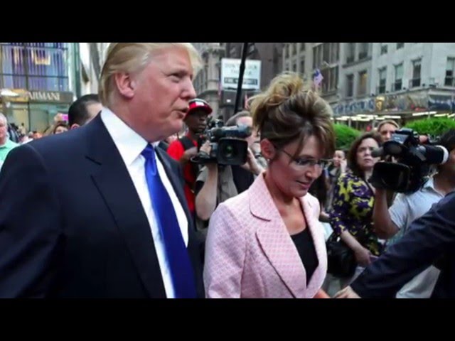 Ronald Trump (Donald Trump's Nephew) Talks SARAH PALIN