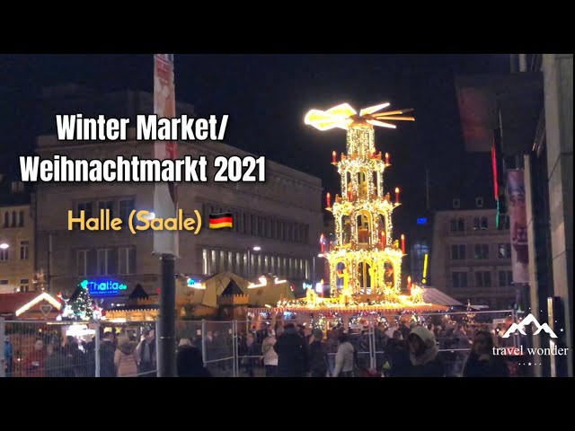 Wintermarkt/ Weihnachtmarkt | Halle (Saale) | Germany 🇩🇪