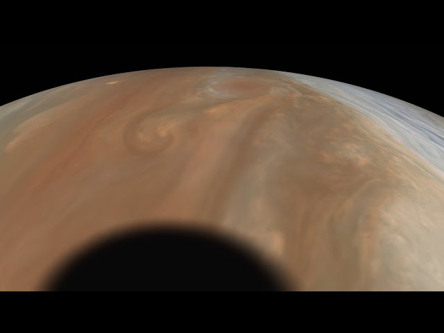 Experiment: Jupiter, 360˚ Over the Shadow of Io. Version 2