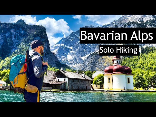 Hiking in the Alps || Solo Hiking in the Bavarian Alps || Berchtesgaden National Park