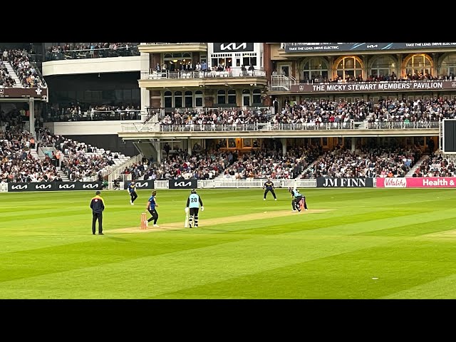 Cricket match Surrey vs Sussex sharks quick visit