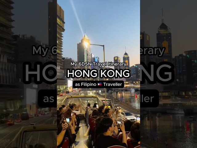 Why Filipino Travelers love Hong Kong? #travel #filipino #travelvlog #pinoy