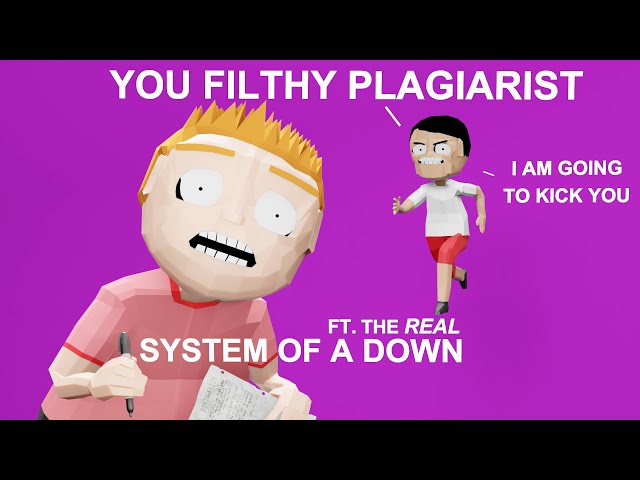 YOU FILTHY PLAGIARIST