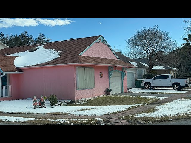 Destin, Florida 2025 - Driving Around In The Snow