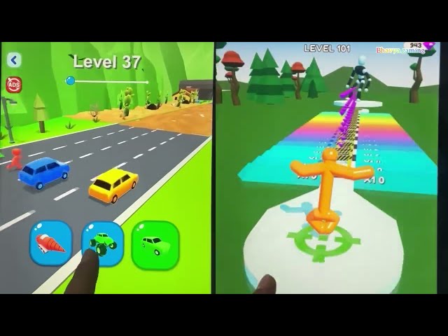 Tall Man Run vs Shape-Shifting Max Levels Game Mobile Update All iOS,Android Gameplay #3