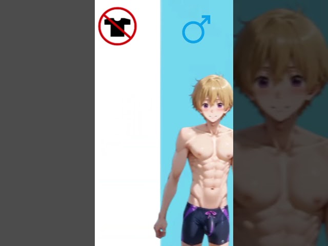 When free iwatobi swim club is shirtless#anime#animeedit