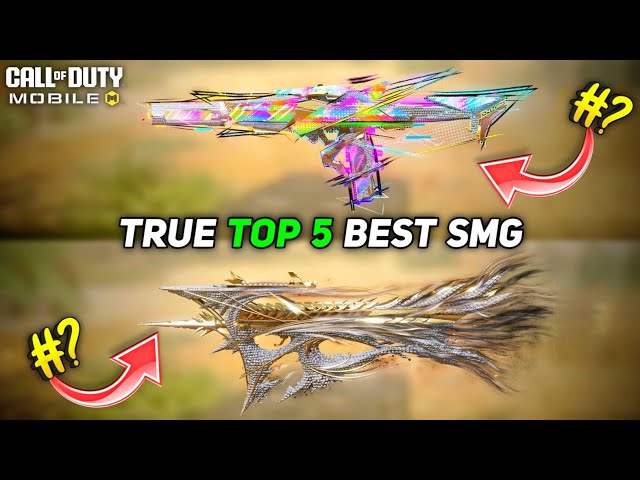 True Top 5 best SMG in Cod Mobile Season 1 (2025) #codm