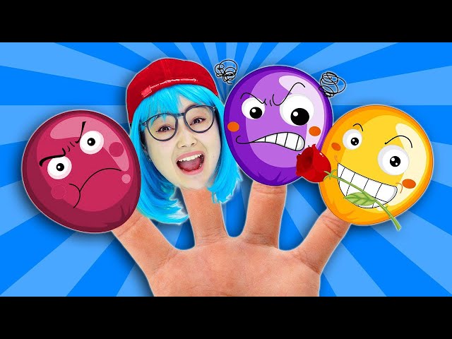 Finger Family Song | Balloon Finger Family 🎈Limido Kids Song & Nursery Rhymes