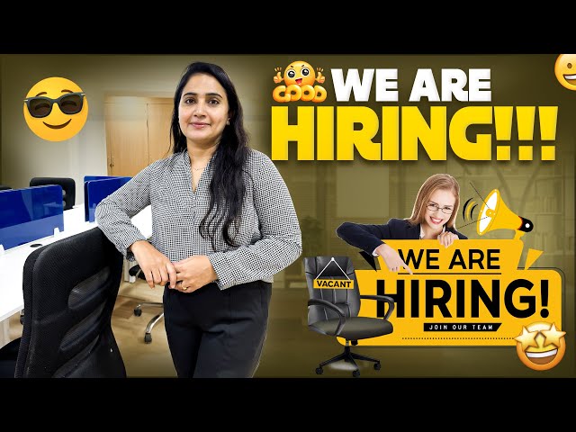 Jobs కావాలి అని అడిగారు కదా || We Are Hiring Freshers & Experienced | Zindagi Unlimited Telugu Vlogs