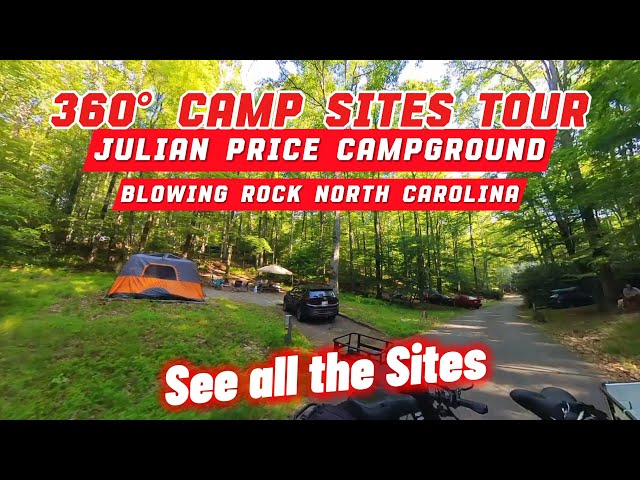 360° Virtual Tour: Julian Price Campground on Blue Ridge Parkway, NC